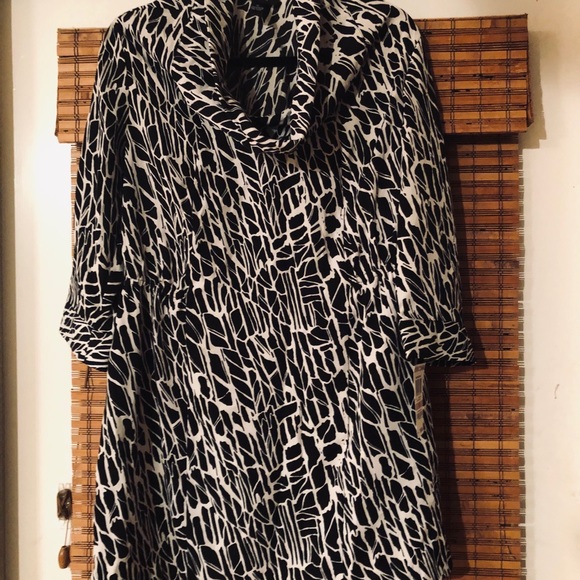 NWT Alfani Abstraction Size Mini dress /long top - Picture 4 of 6